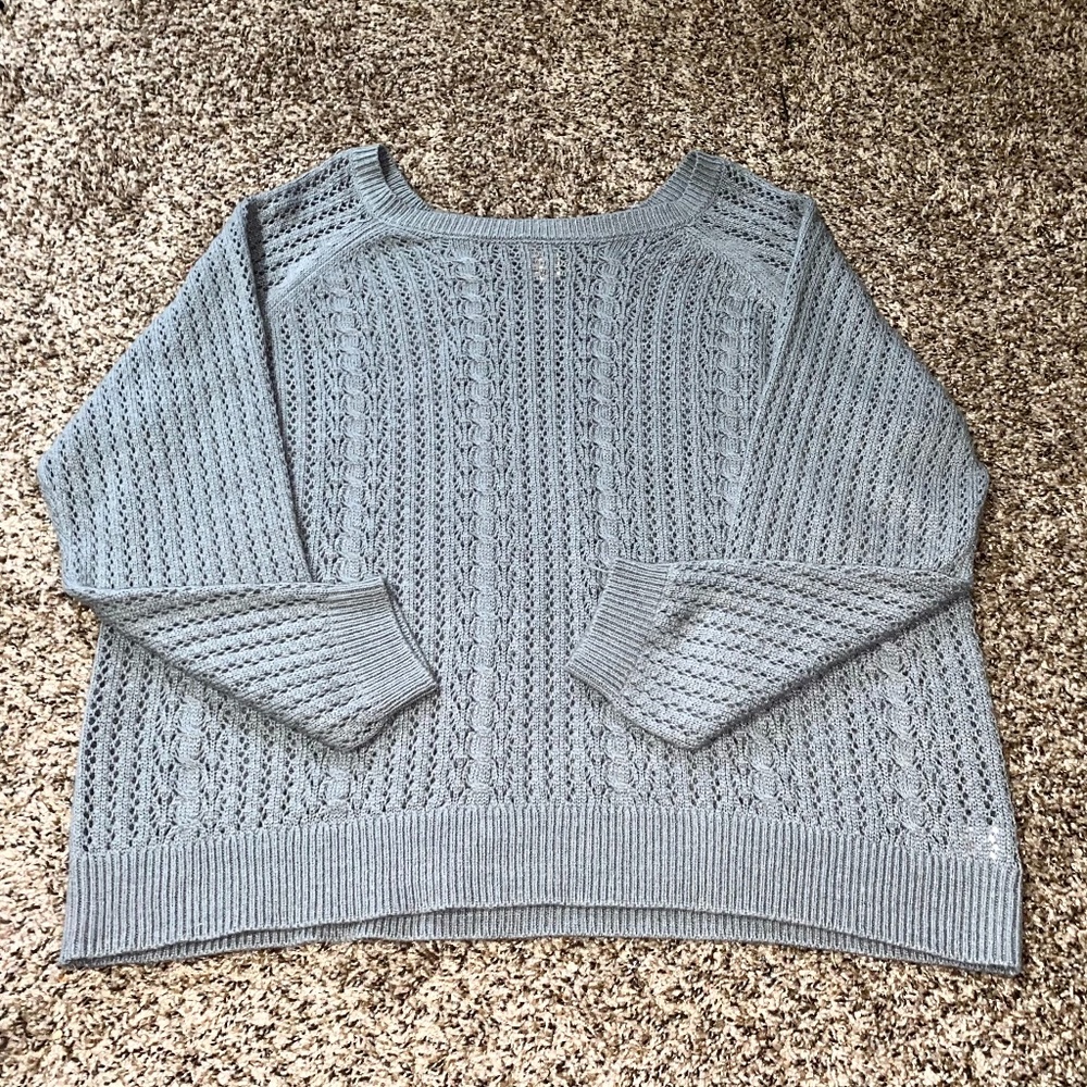 Faded Glory Cable Sweater🤍